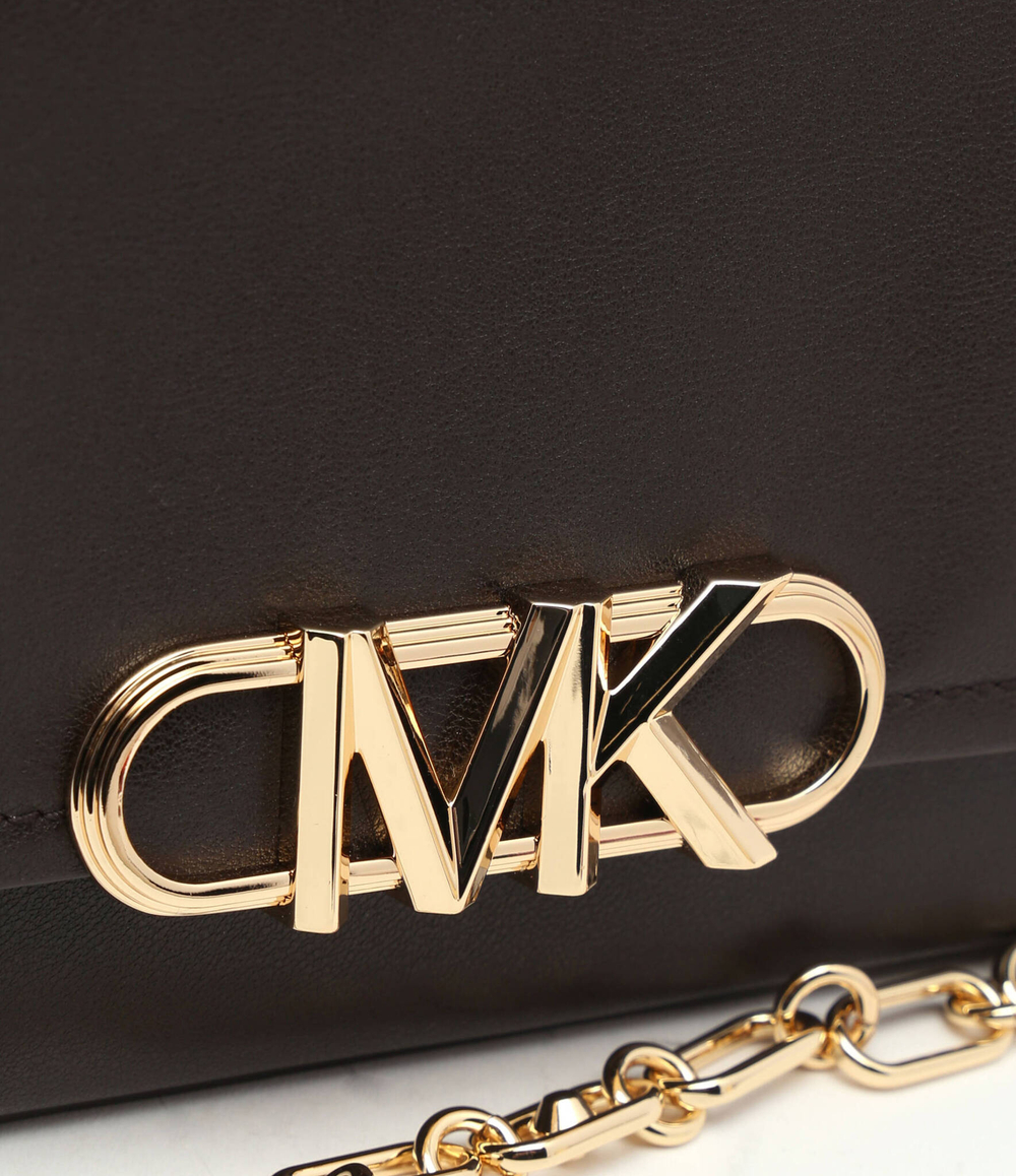 Кожаная сумка-мессенджер parker Michael Kors - каштановый(30F2G7PC2L)