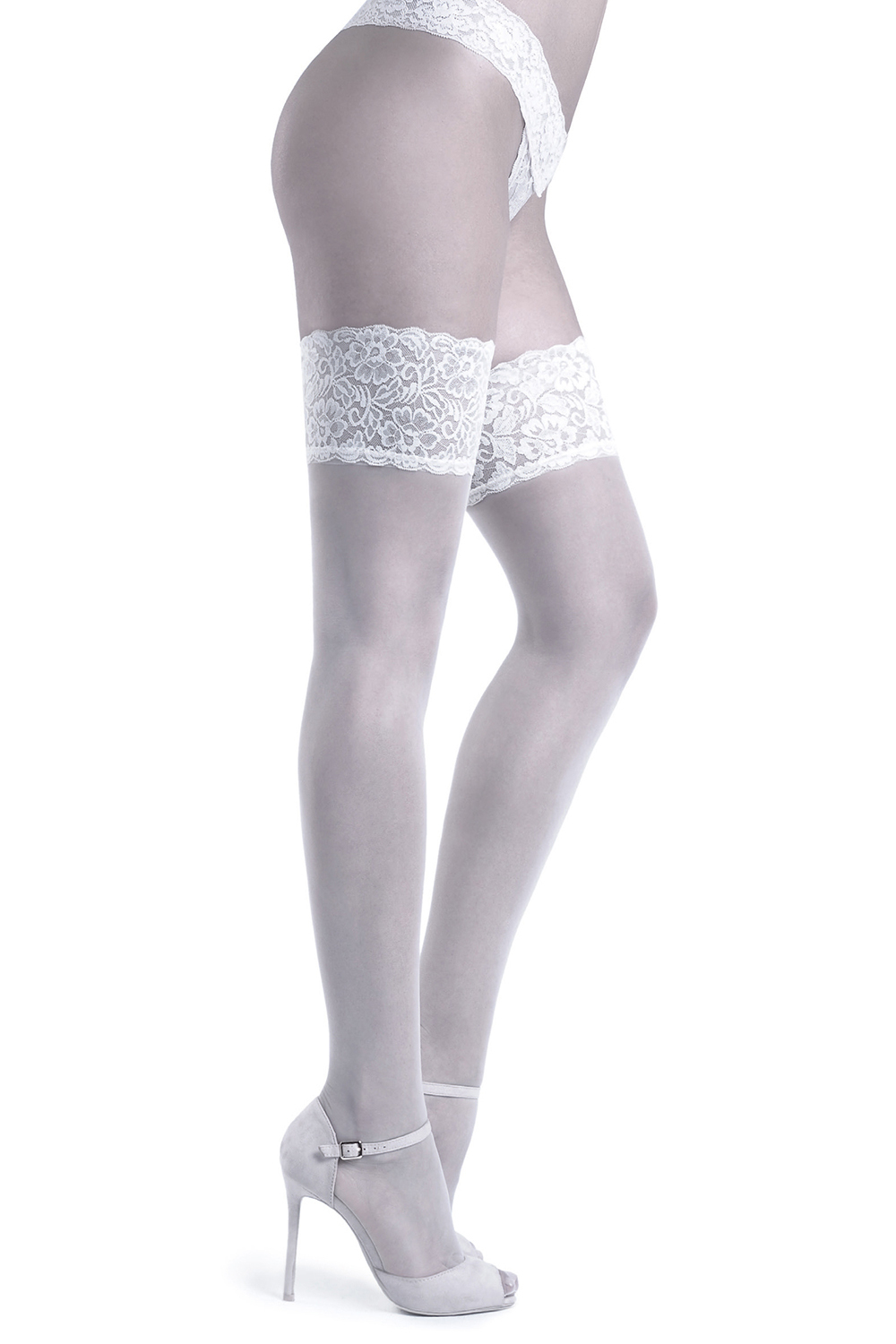 CA1107 Calza Mistery 15 den Bianco