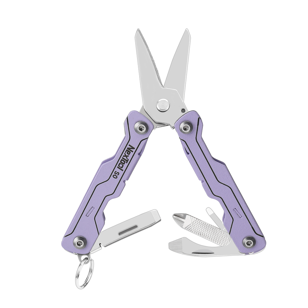 Нож-брелок Nextool Micro Sailor Scissors S0 , фиолетовый (NE20417D)
