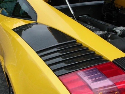 Карбоновые воздуховоды для Lamborghini Gallardo LP540 Coupe 2004-2008 Ламборгини
