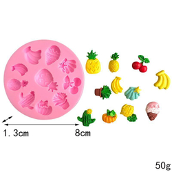 Набор силиконовых молдов  "Фрукты и Овощи", (2 шт)