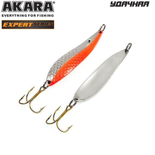 Блесна колебалка Akara Expert Удачная 80 мм 18 гр. 15/SIL