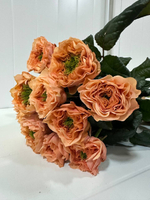 Букет из 11 шт пионовидной розы Питер Парк