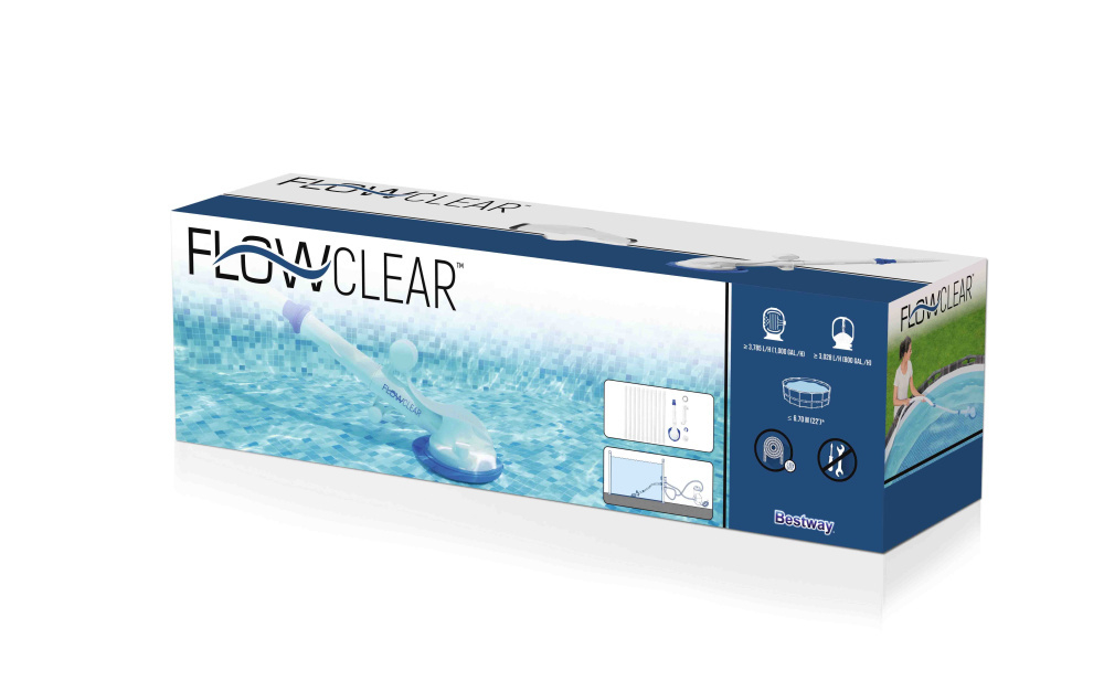Вакуумный очиститель Aquasweeper для чистки бассейна (Bestway 58628 BW)
