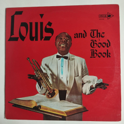 Винтажная виниловая пластинка LP Louis Armstrong And The All Stars With The Sy Oliver Choir Louis And The Good Book (France 1978)
