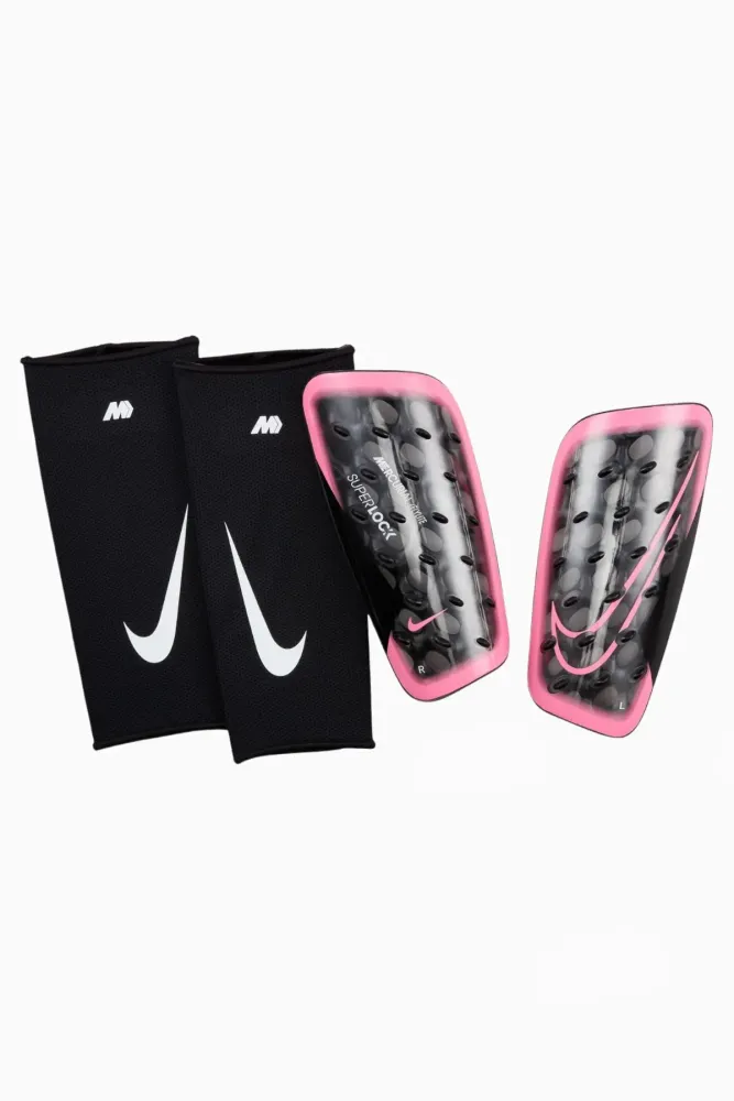 Футбольные щитки Nike Mercurial FlyLite SuperLock - черный