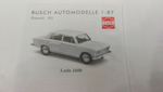 Автомобиль Lada 1600, СБОРКА (H0, 1:87)