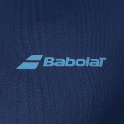 Мужское теннисное поло Babolat Play Crew Neck T-Shirt Men - Dark Blue, Blue