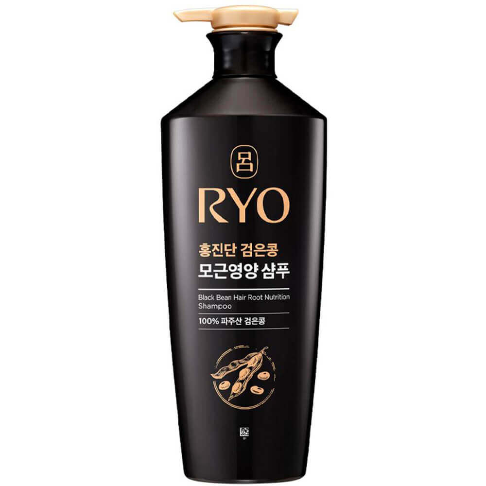 Шампунь для укрепления корней волос с чёрными бобами RYO Black Bean Hair Root Nutrition Shampoo 820 мл