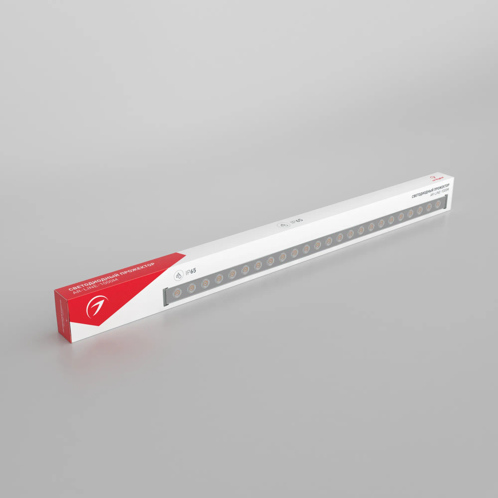 Светодиодный прожектор AR-LINE-1000M-24W-220V Warm (Grey, 30 deg) (Arlight, IP65 Металл, 3 года) 024303