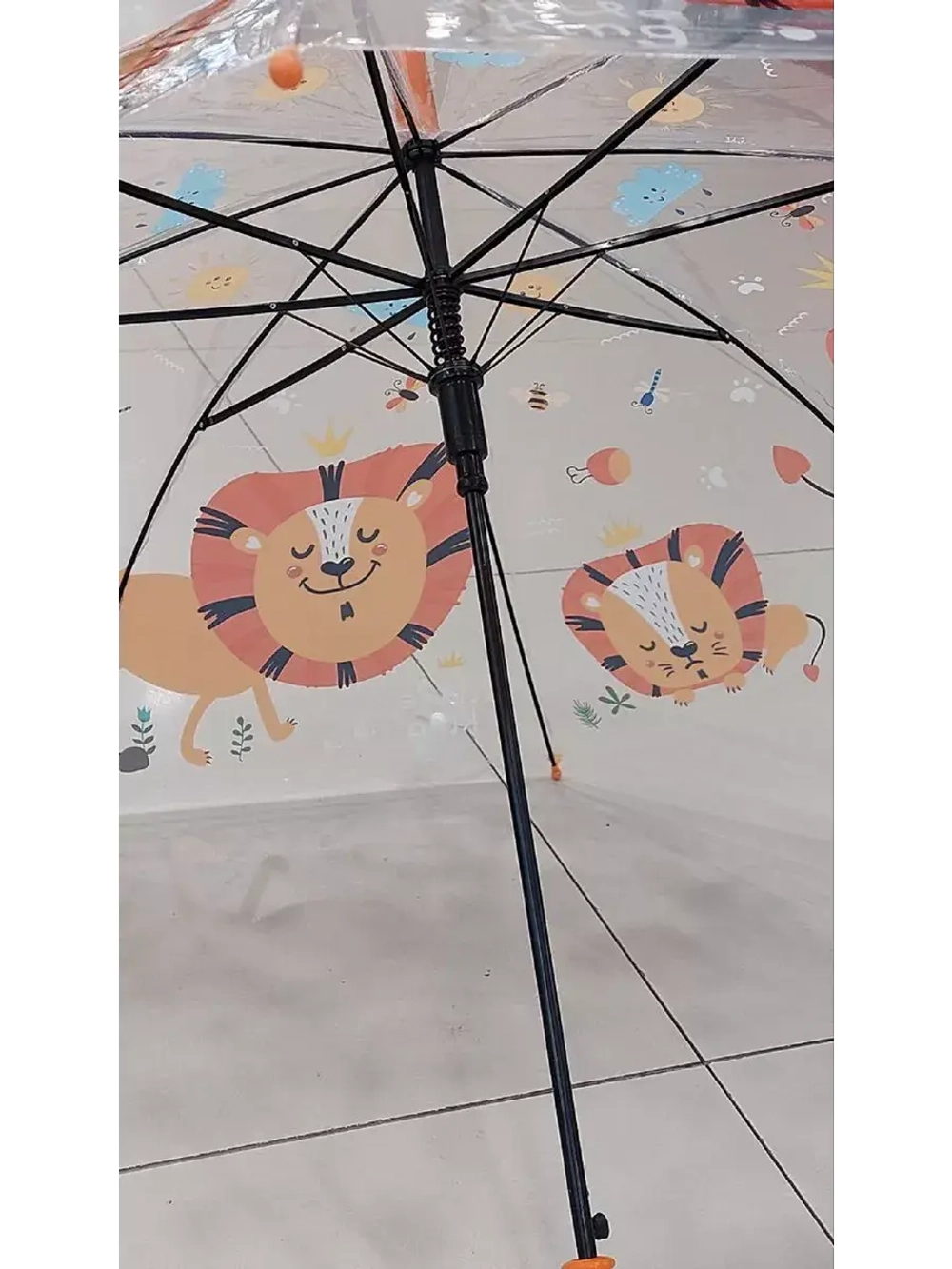 Зонт детский складной трость.