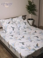 Простыня на резинке 160*200