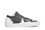 Кроссовки Sacai X Nike Blazer Low "Iron Grey"