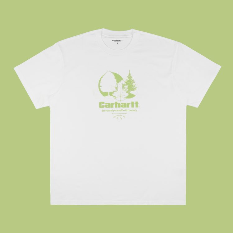 Футболка мужская Carhartt WIP Surround артикул:I033183_white - купить в магазине Дайс