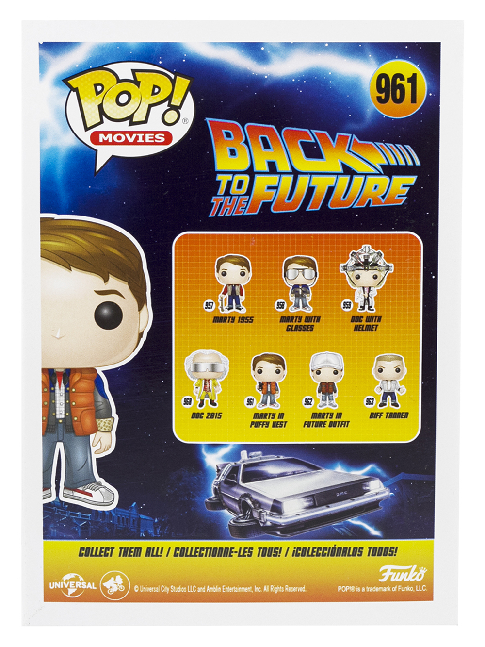Фигурка Funko POP! Movies BTTF Marty in Puffy Vest (961) 48705