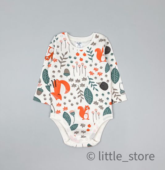 Боди хлопковое "Осенняя пора"