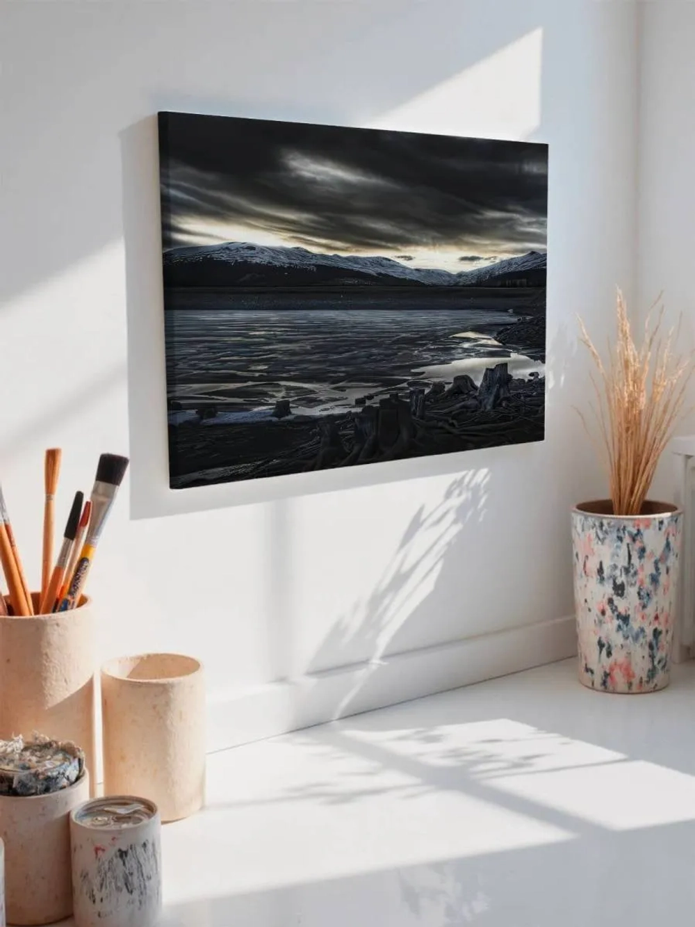 Картина на стену 40 X 50 Горный пейзаж