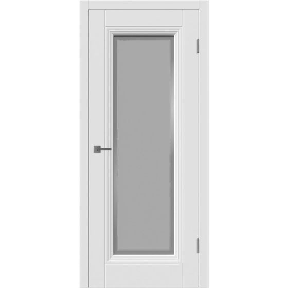 Дверь эмаль VFD Barcelona 1 Polar белая остеклённая