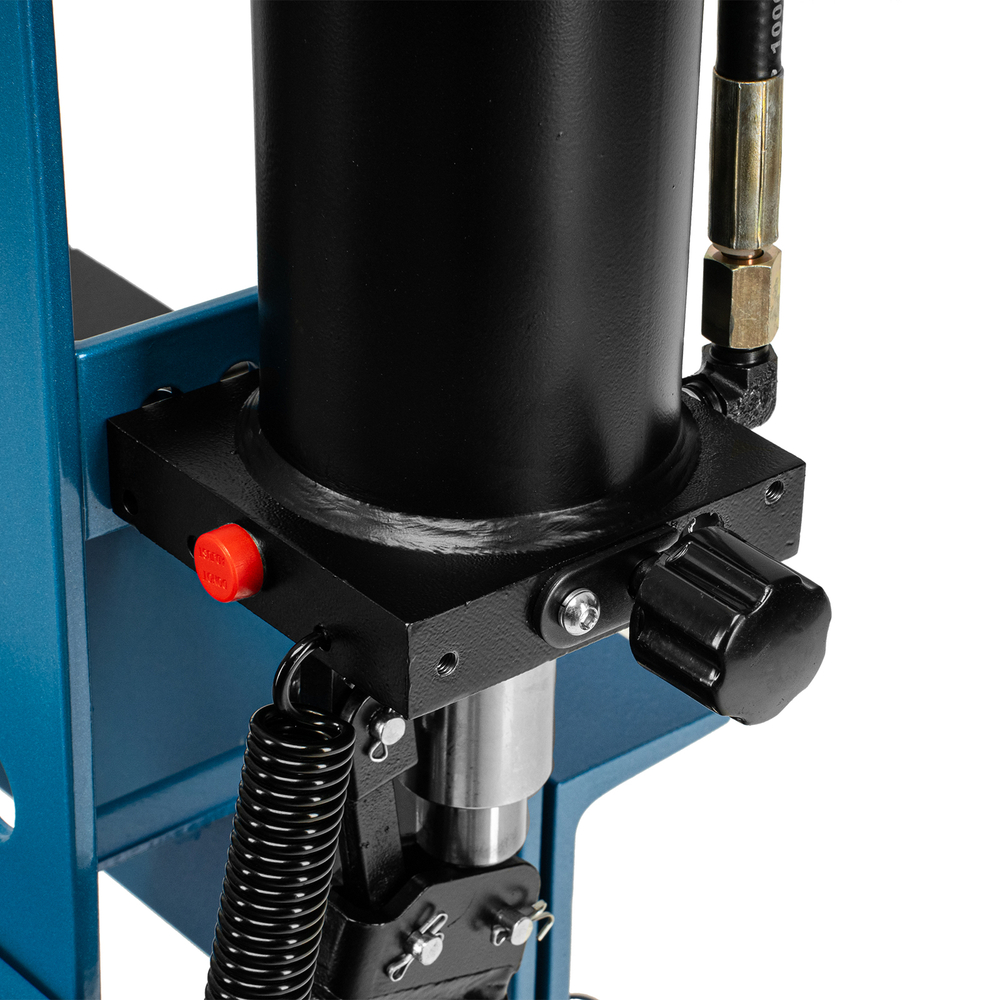 Пресс гидравлический с манометром и педалью, 30 т Stels