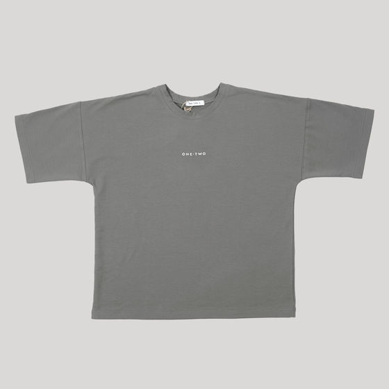 T-shirt LOGO Pewter