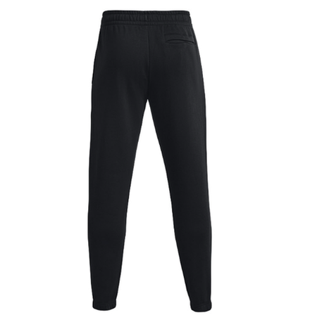 Теннисные брюки Under Armour Men's UA Essential Fleece Joggers - black/white