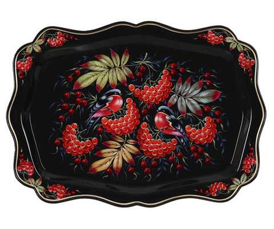 Zhostovo metal tray A22D07042584