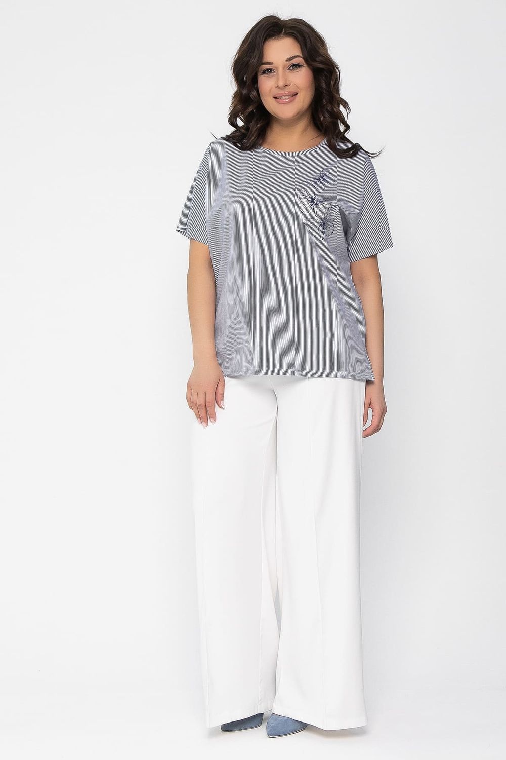 Блуза Мара (белая) Б13495-20М LT Collection