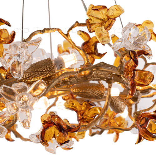 Люстра Cloyd GUATEMALA C14 / Ø60 см - латунь (арт.11215)