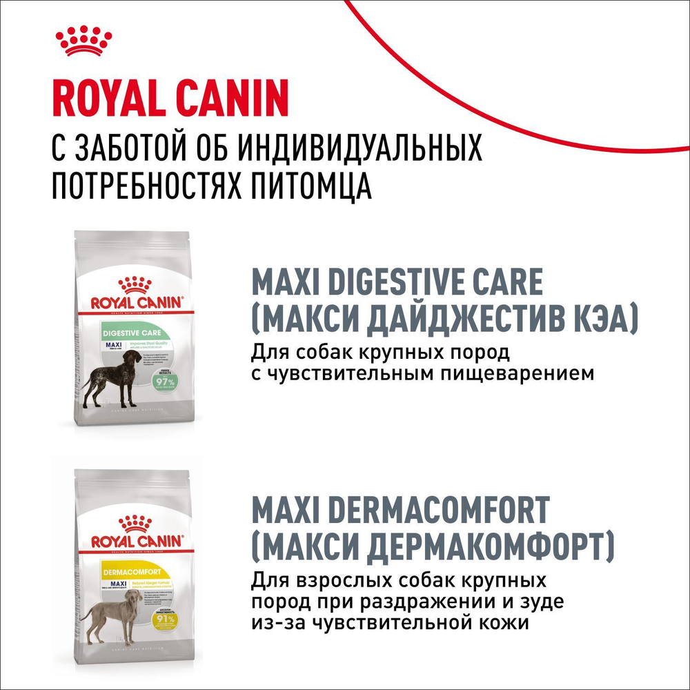 Royal Canin Maxi Joint Care Корм сухой для взрослых собак крупных размеров 10кг