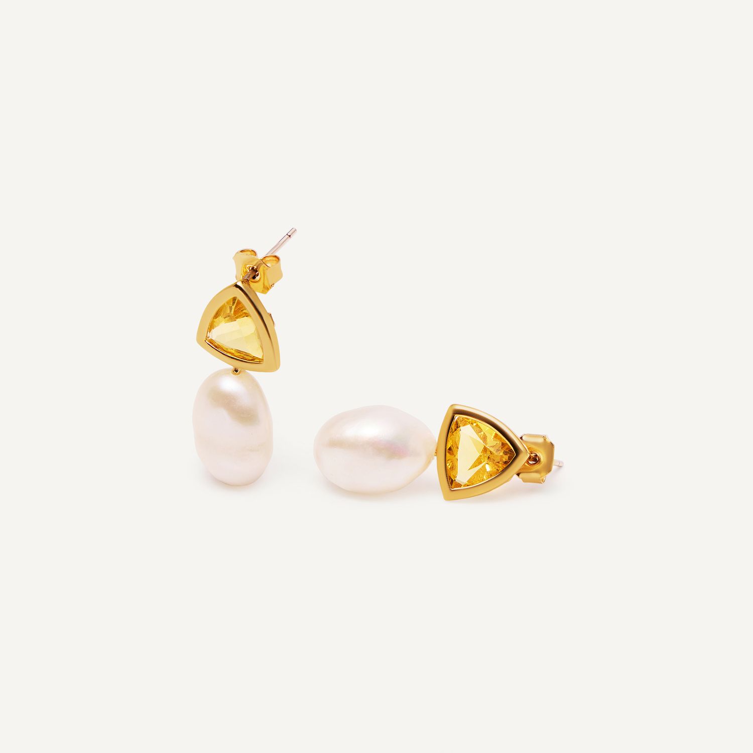 Серьги Pearl Abstraction Earrings