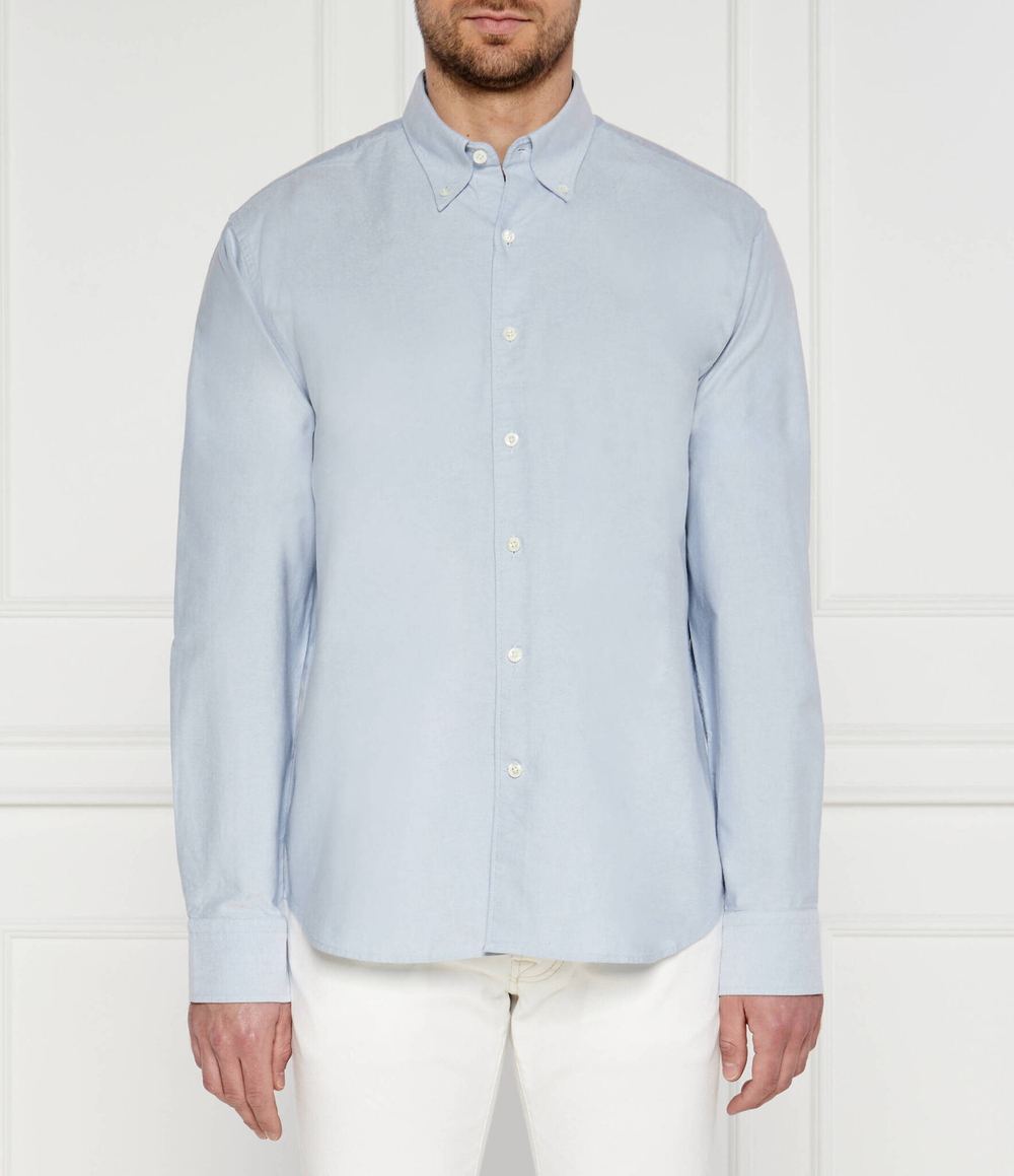 Рубашка Casual Oxford Oscar Jacobson - голубой(12407405)