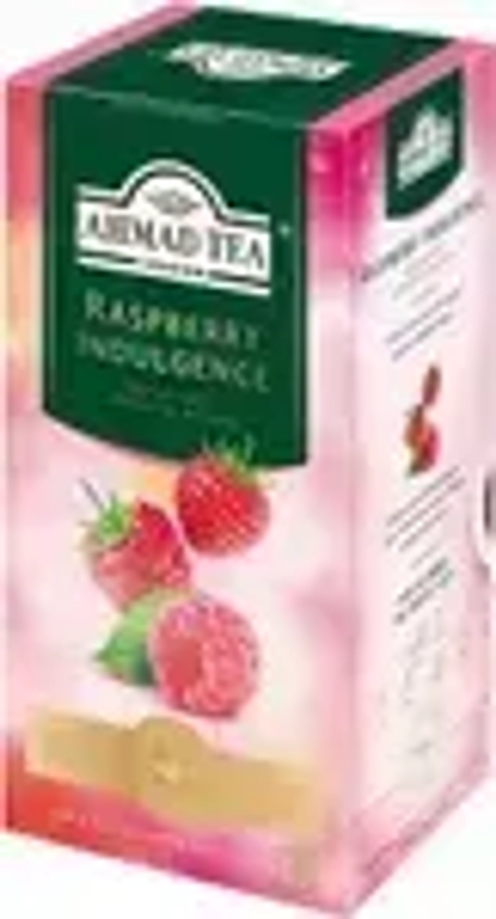 Чай в пакетиках Ahmad Tea Raspberry Indulgence, 25 шт
