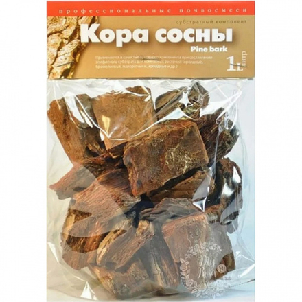 Кора сосны ПРОФИ 1л  Сады Аурики