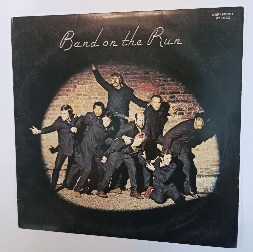 Винтажная виниловая пластинка LP Paul McCartney and Wings Band On The Run (Japan 1973) (No Obi)