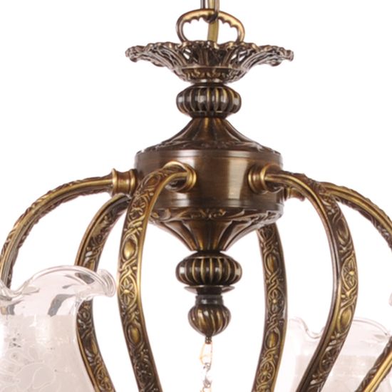 Подвесная люстра LA LAMPADA 50971 (L.1406/6.40)