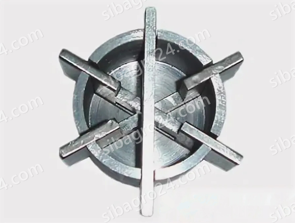 Ротор фаршенасоса 3-х лопастной в сборе с лопастями JGL (4-3)