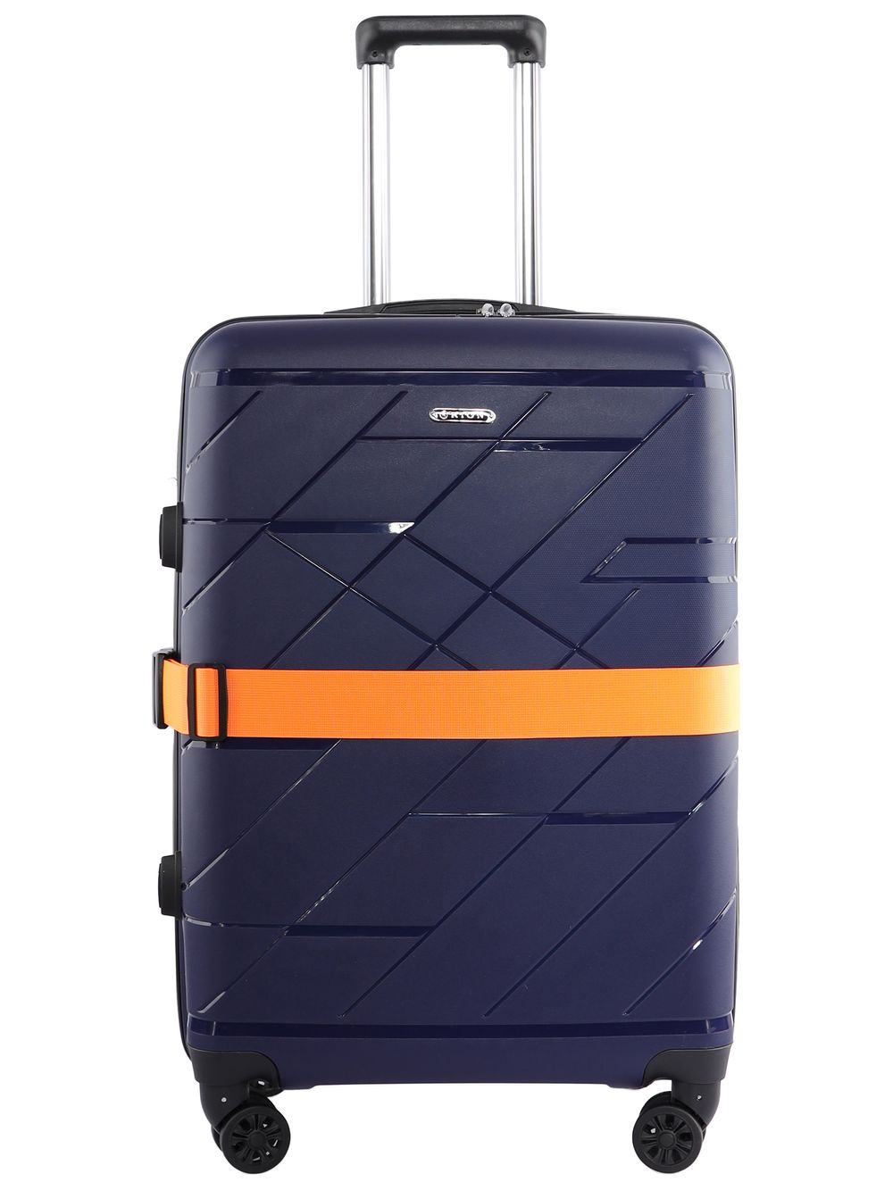 Чемодан 463 / С ремнем / Полипропилен