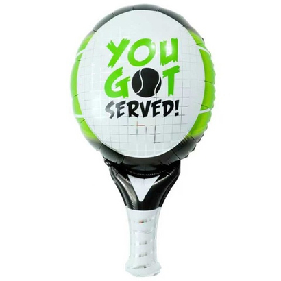 Фигурка Ракетка теннисная зеленая 32" ВЗ