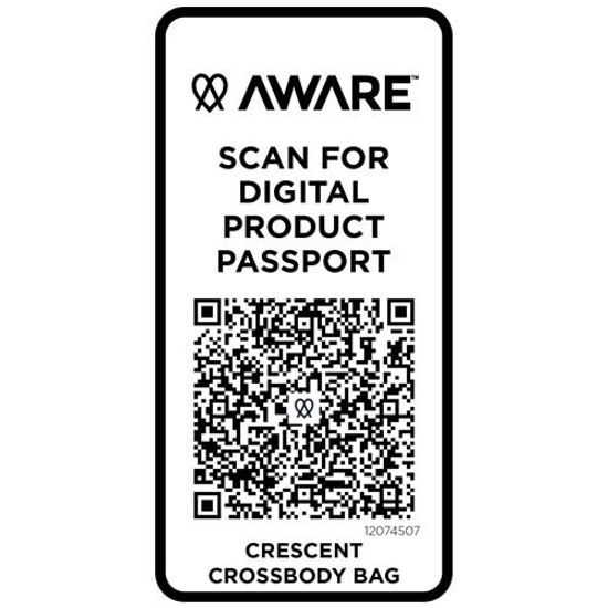 Crescent сумка через плечо Aware™ плотностью 500 г/м² из переработанного материала