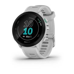 Garmin Forerunner 55 — белые умные часы с GPS для бега