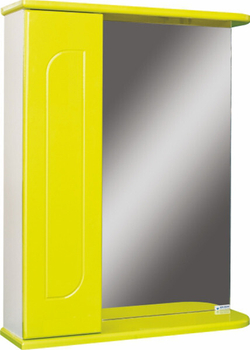 Зеркальный шкаф Айсберг Радуга 600 Лайм (615х154х700 мм) DA1127HZR
