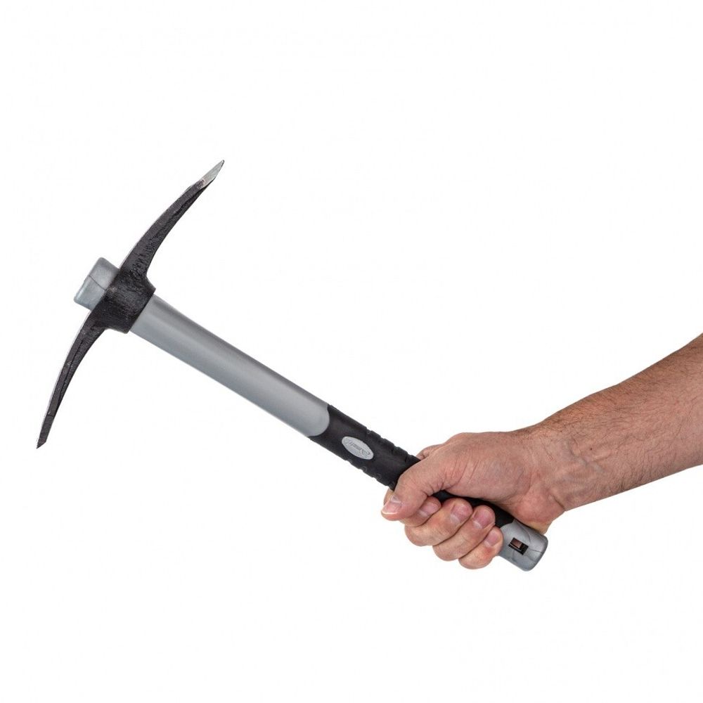 Кирка MINI 400 г, фибергласовая обрезиненная рукоятка 385 мм Matrix, 21828