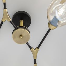 Citilux Монтана CL117165 Люстра на штанге Чёрная