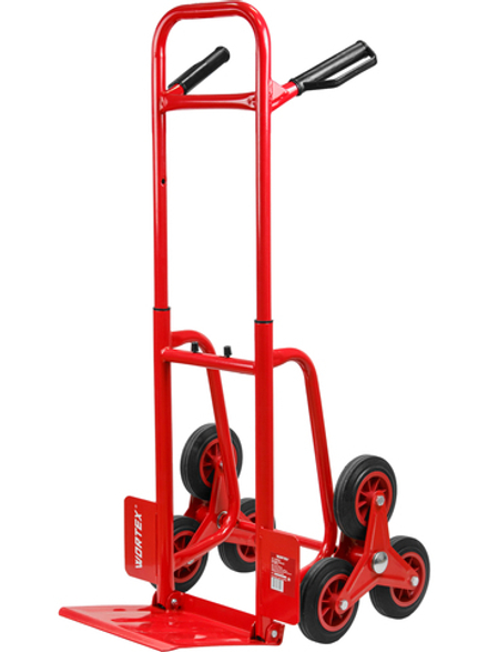 Тележка складная WORTEX FT 1025-6, 250 кг/ 100 кг, 6 колес для ступеней