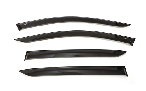 Дефлекторы боковых окон Cobra Tuning на Cadillac XT4 2018 широкие арт.CE11518