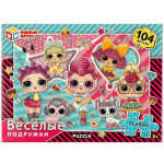 Пазл 104эл. "Весёлые подружки" в коробка 4660254400276 (Умные игры)