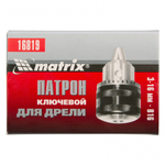 Патрон для дрели ключевой 3-16 мм, B16 Matrix