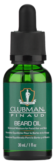 Clubman Beard Oil Масло для бороды  (с доб. арганы, макадамии, моринги, витамина Е), 30 мл