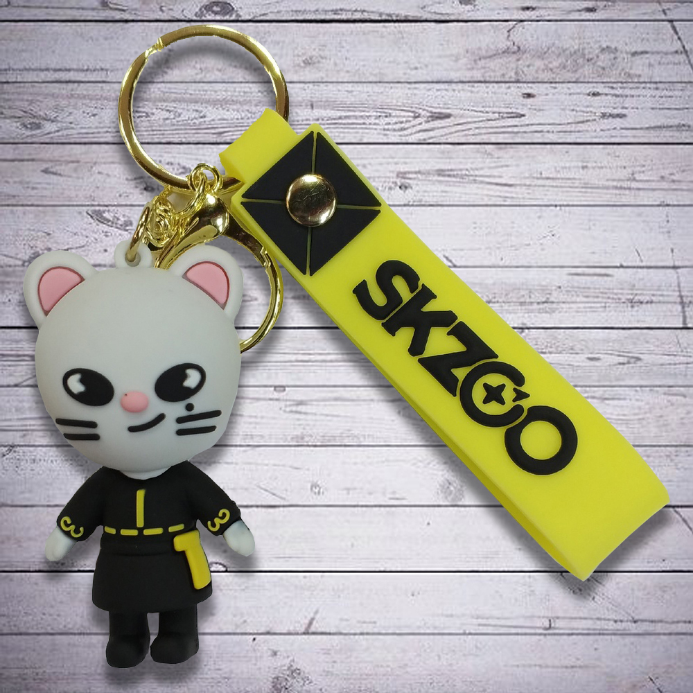 Резиновый брелок "SKZOO"