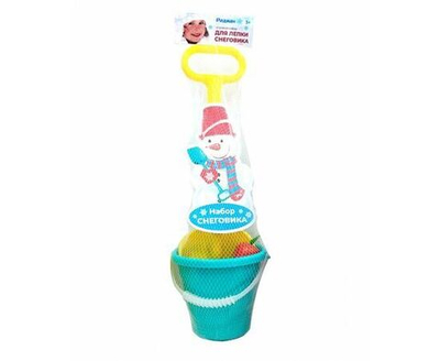 Игровой набор для лепки снеговика